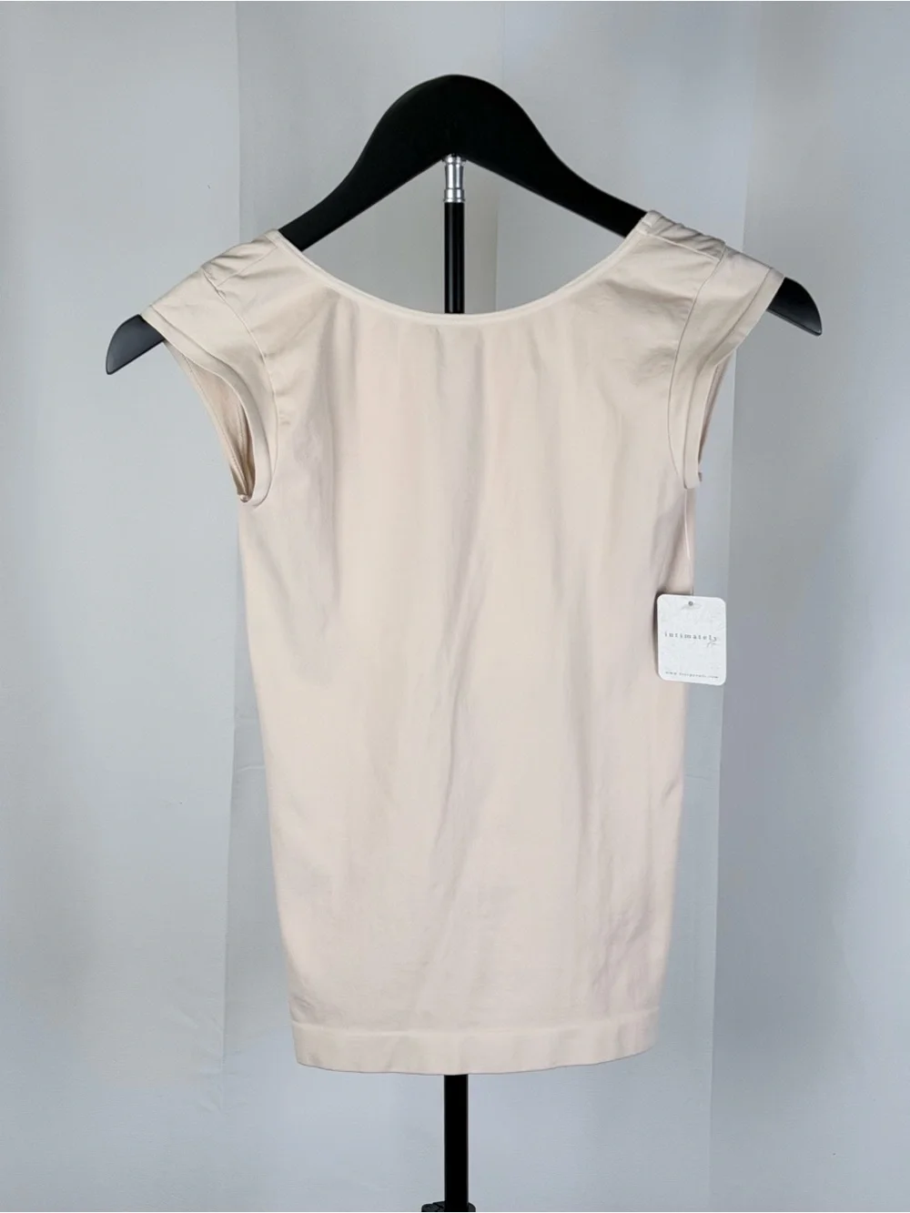 Free People Low Back Seamless Tee NWT Pink Tint M/L